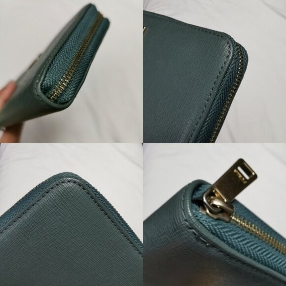 Furla Genuine Leather Zippy Long Wallet Cardholders - Picture 9 of 12